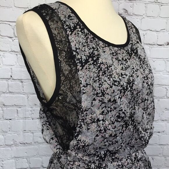 M M COUTURE BY MISS ME LACE TRIMMED DRESS - Picture 4 of 8